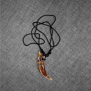 Tribal Shark Tooth Pendant Necklace-Unisex